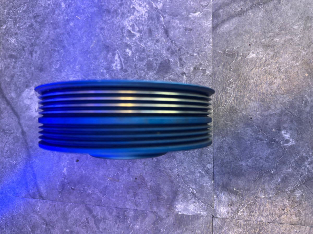2004-2021 Subaru STi 2002-2014 WRX Perrin Lightweight Crank Pulley Blue