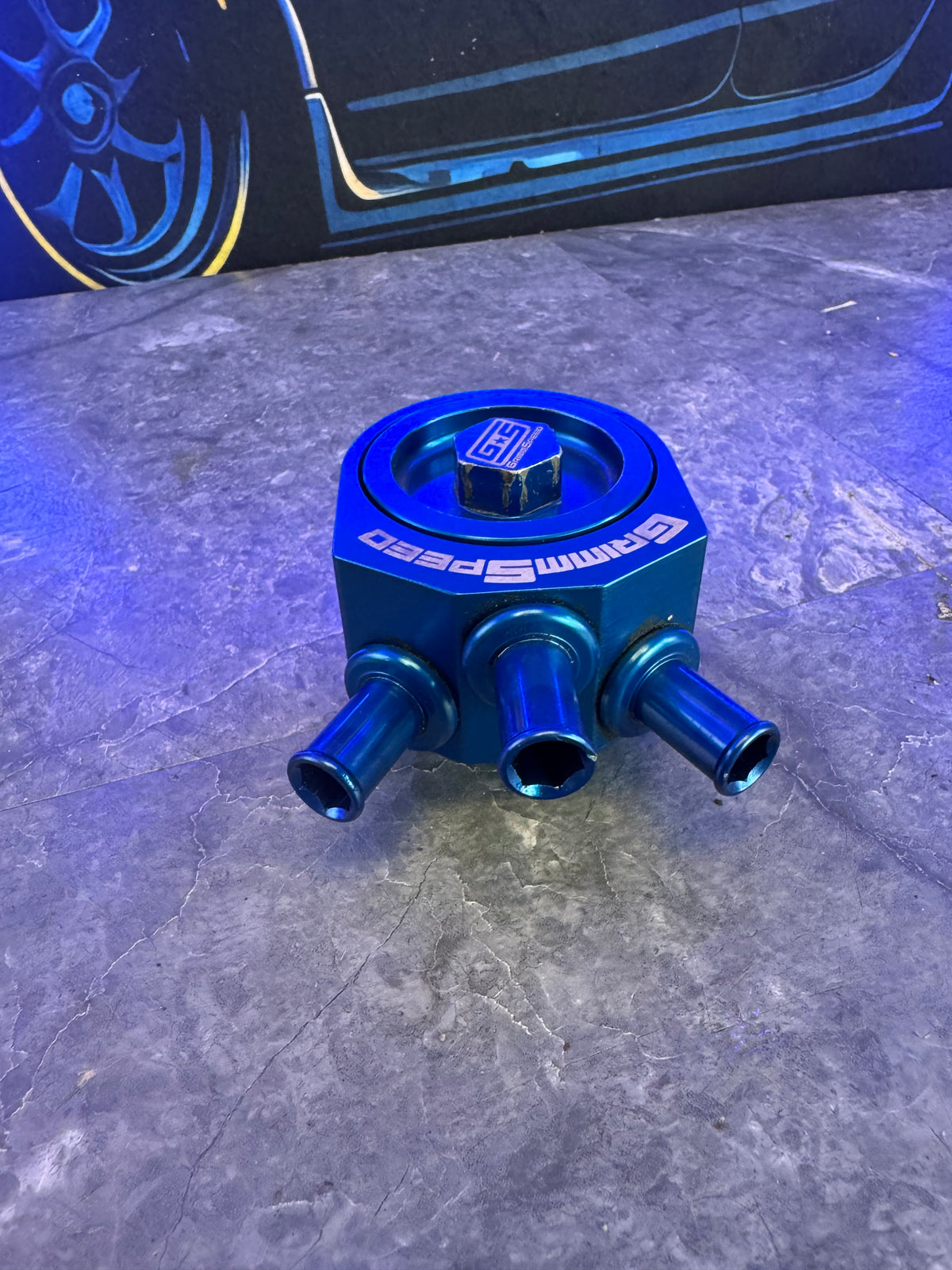 2004-2021 Subaru WRX STi GrimmSpeed 3-Port AOS Air Oil Separator