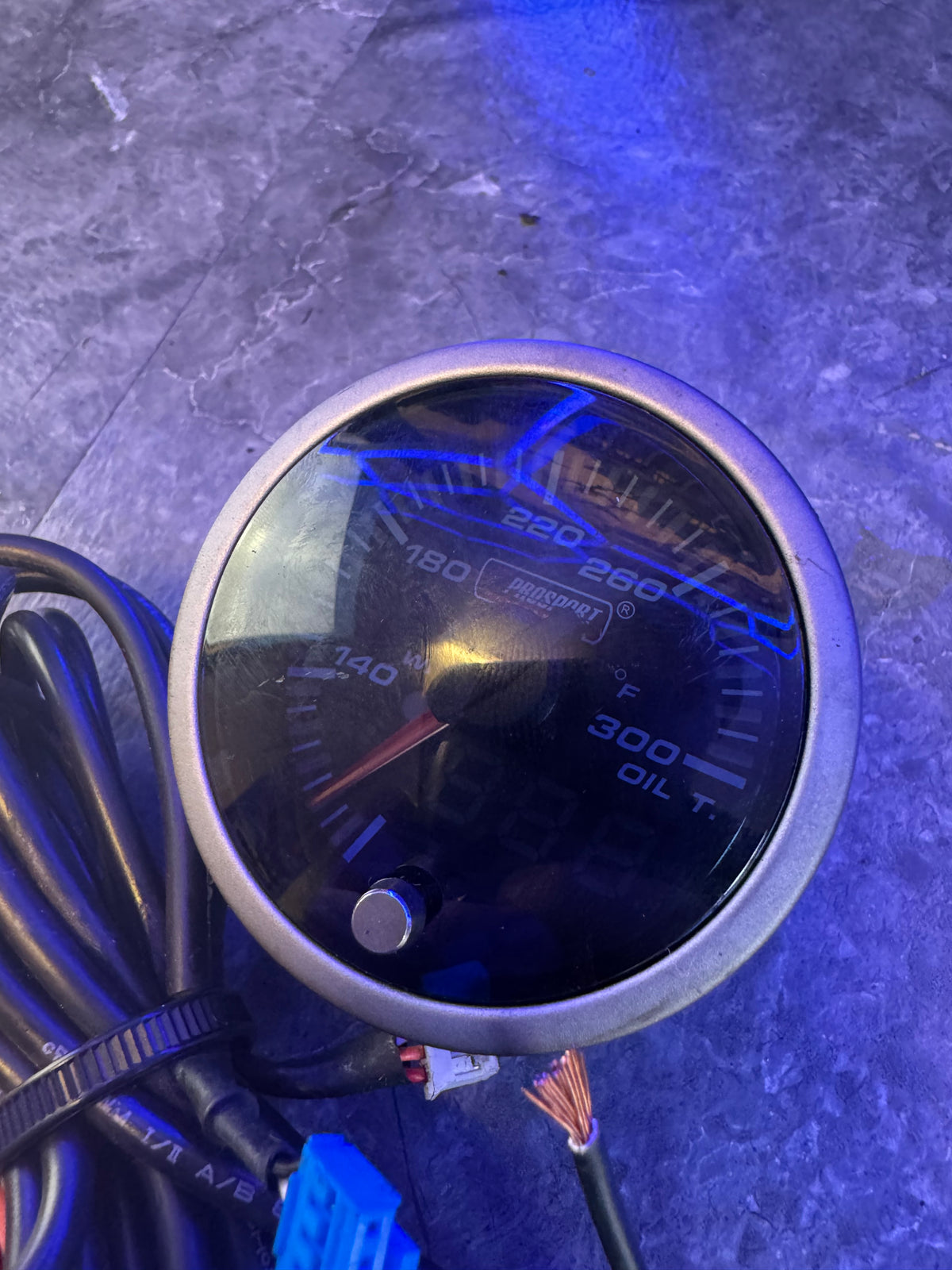 ProSport JDM Series Oil Temp Temperature Gauge Digital Display