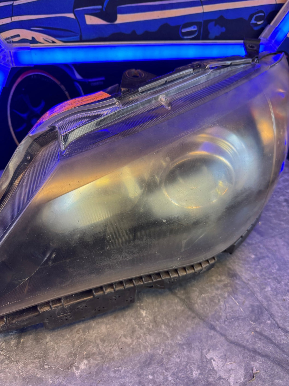 2008-2014 Subaru Impreza WRX STi OEM LH Driver Side Headlight Assembly HID