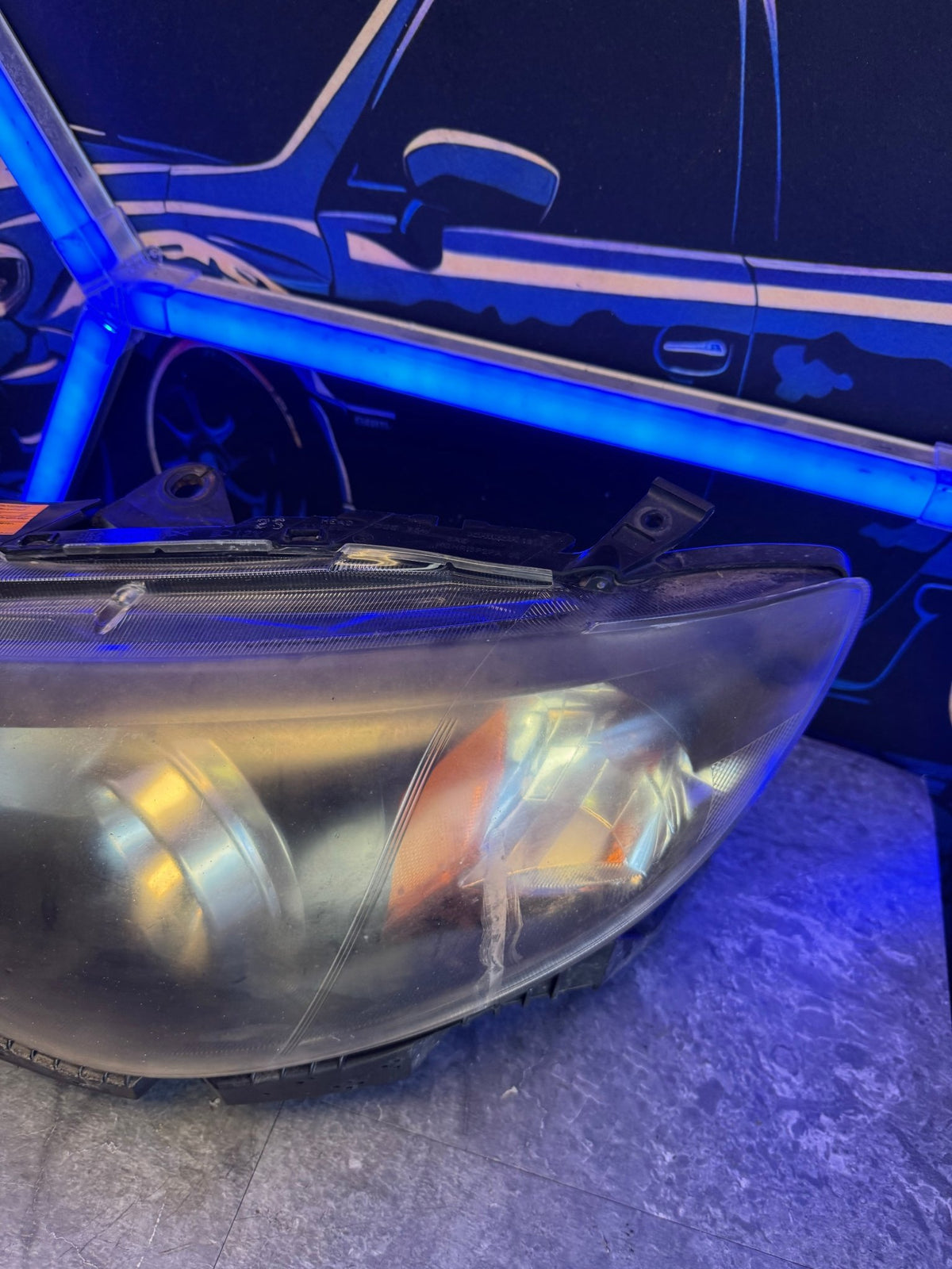 2008-2014 Subaru Impreza WRX STi OEM LH Driver Side Headlight Assembly HID