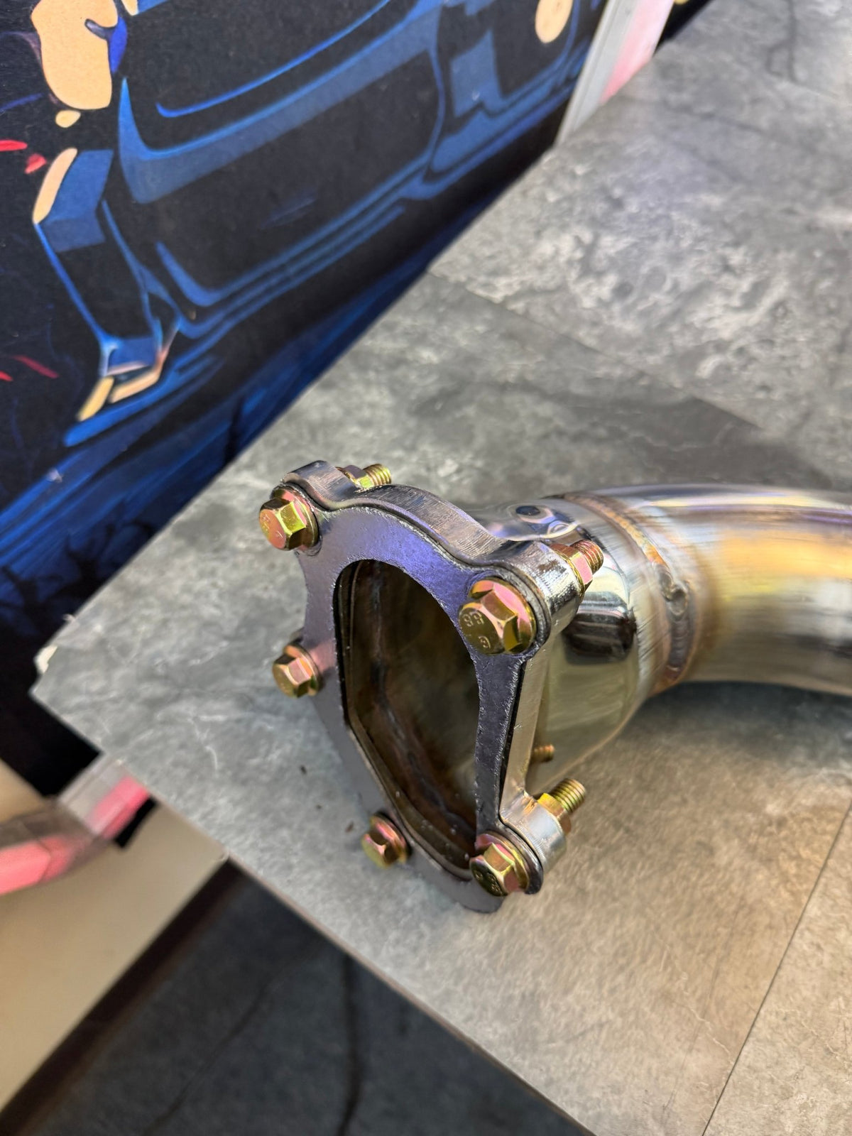 Downpipe for 2002 to 2007 Subaru WRX and 2004 to 2007 STi (GD Chassis)