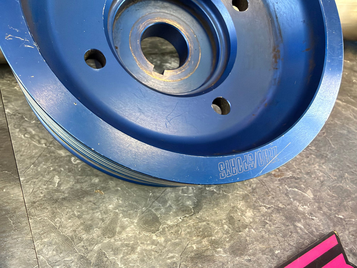 ZERO SPORTS crank pulley WRC  Subaru wrx & STi world rally championship