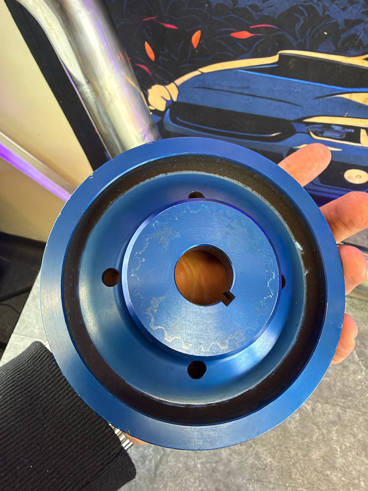 ZERO SPORTS crank pulley WRC  Subaru wrx & STi world rally championship