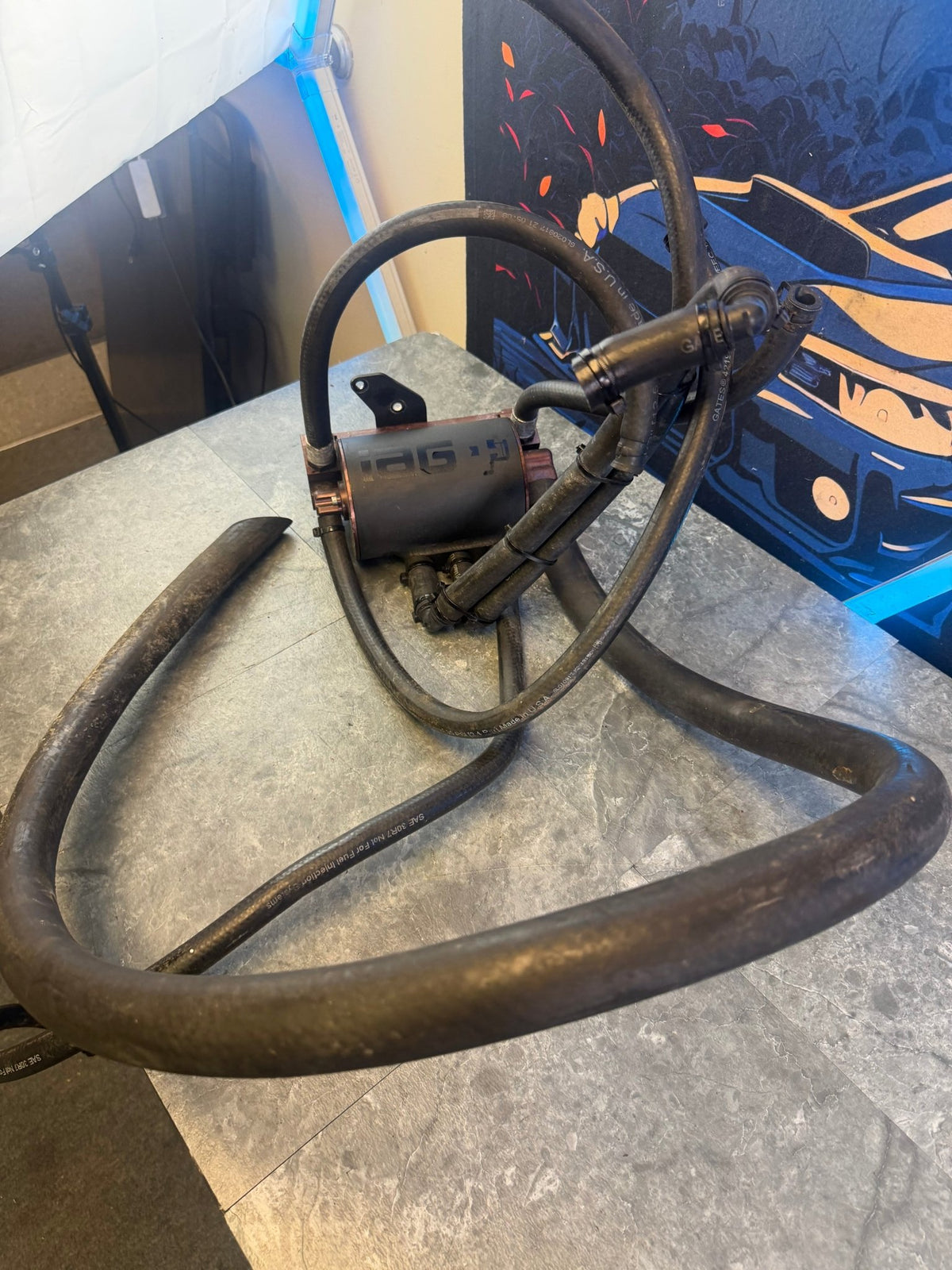 IAG V2 Competition Series Air Oil Separator AOS Subaru STI 04-21 WRX 06-14 EJ