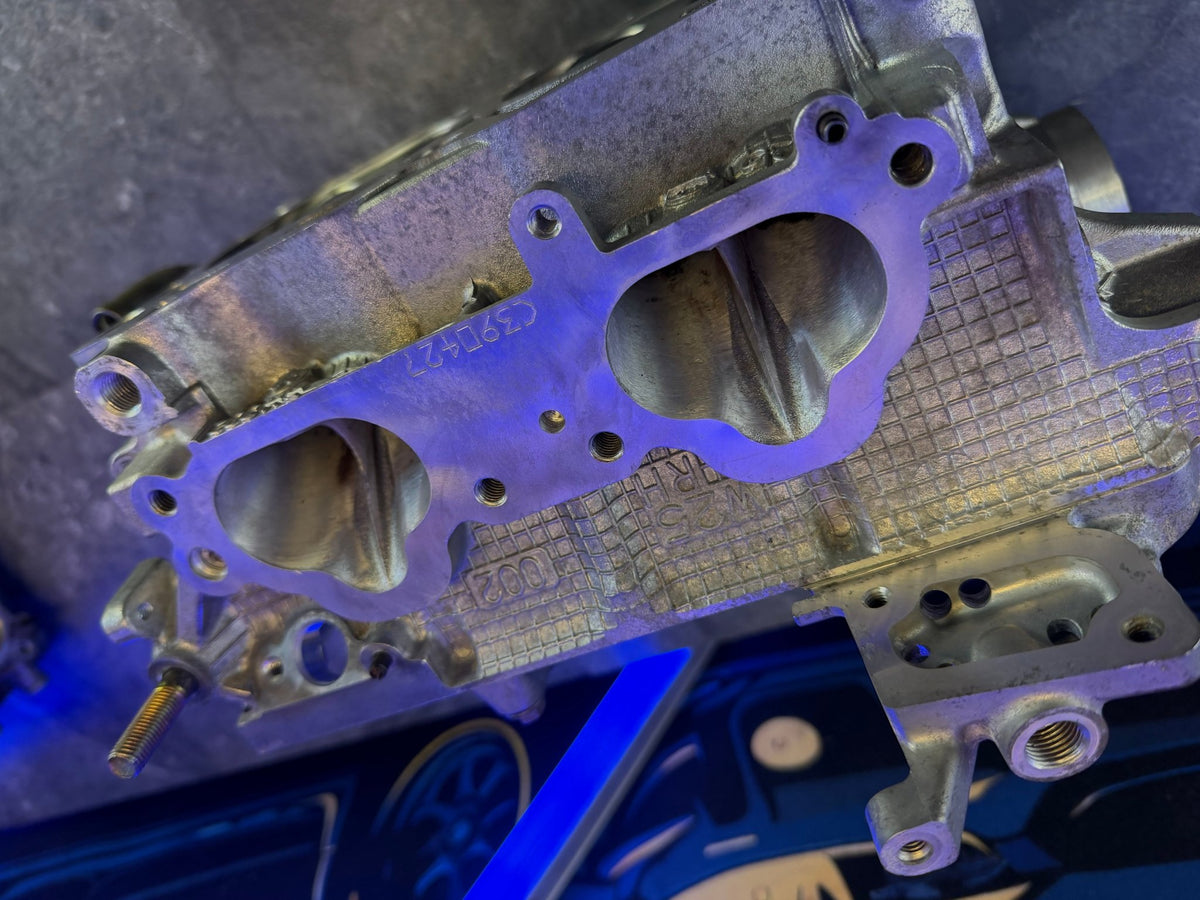 IAG built & cammed 08-21 Subaru STi cylinder heads 950 750 14 MM drilled GSC built & CNC ported