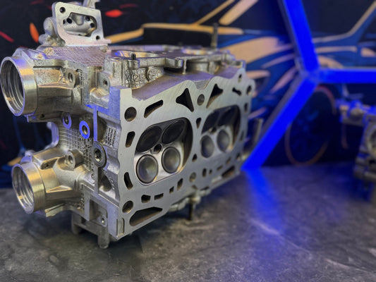 IAG built & cammed 08-21 Subaru STi cylinder heads 950 750 14 MM drilled GSC built & CNC ported
