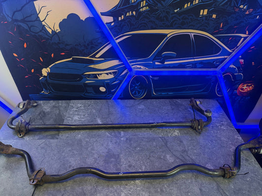 RCE sway bar set 08-14 Subaru STi WRX suspension w/ kartboy endlinks