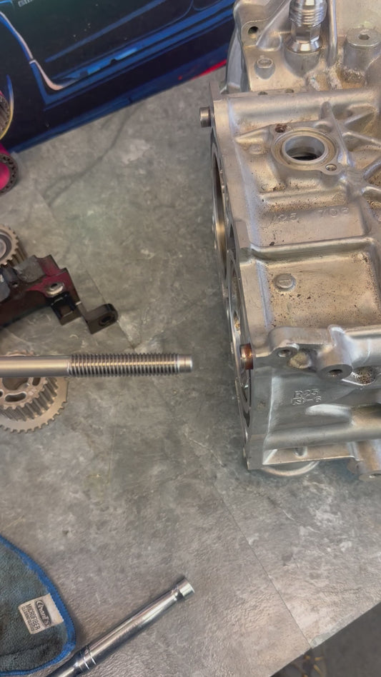 BUILT & FORGED TETER ej257 1/2” drilled , Manley pistons & rods , ARP rod bolts & NITRATE STi crank