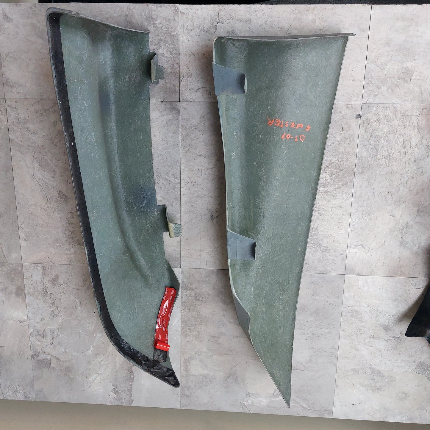 OEM 2003-2007 Subaru Forester Rear Spats Pair