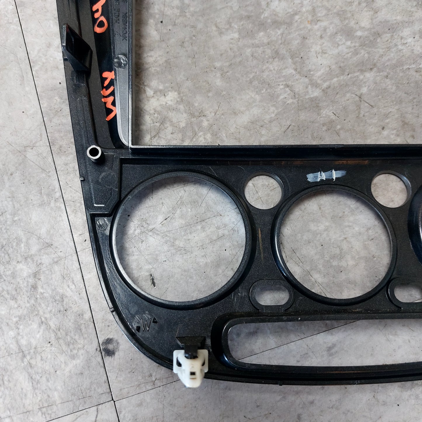 OEM 2002-2005 Subaru Impreza WRX Dash Radio Climate Control Trim Bezel