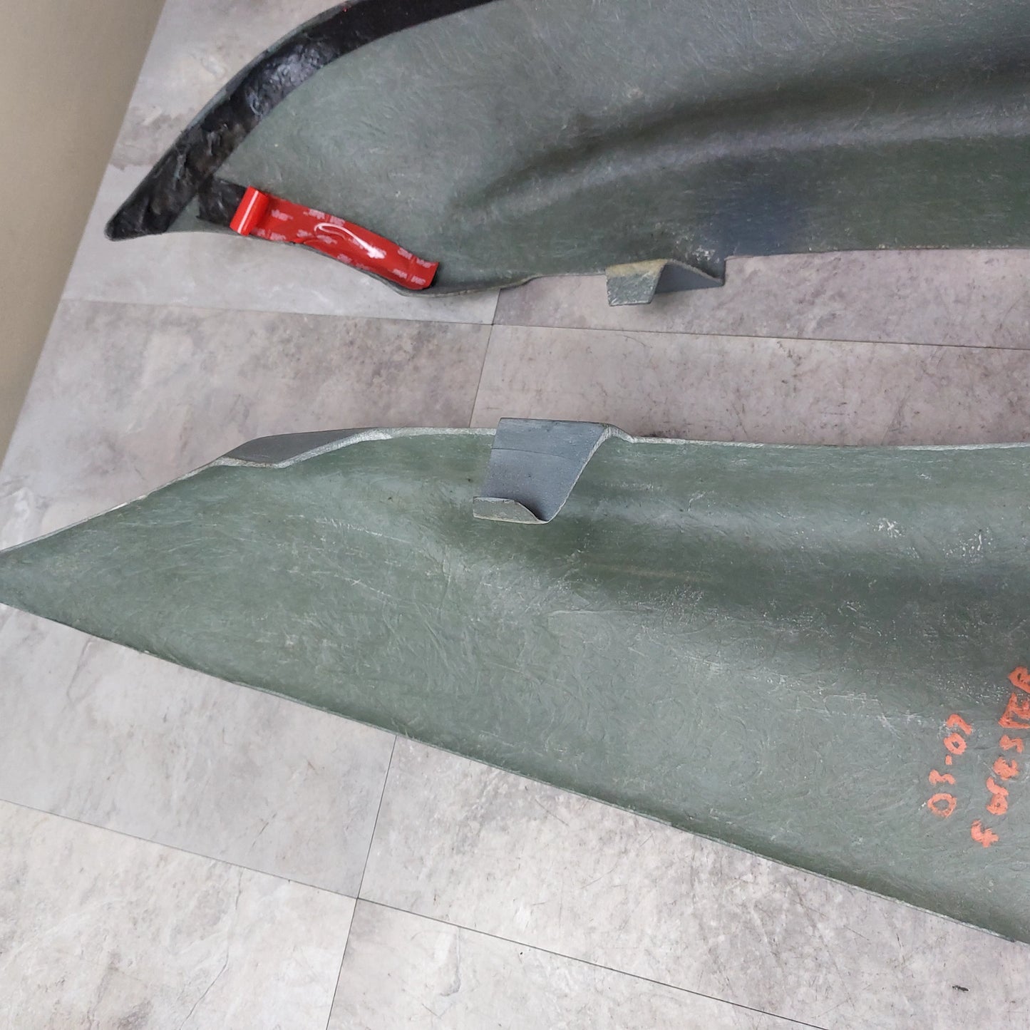 OEM 2003-2007 Subaru Forester Rear Spats Pair