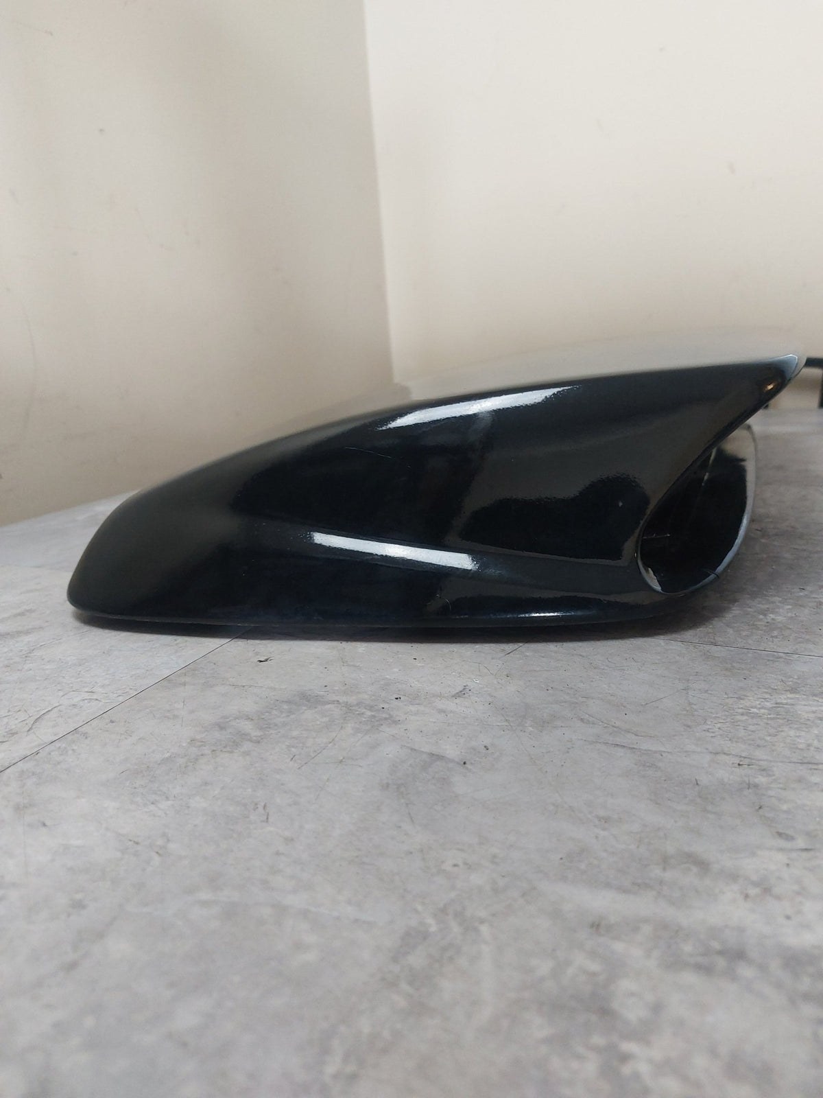 2005-2007 Subaru WRX STi Aftermarket Hood Scoop Painted Black Kakumei