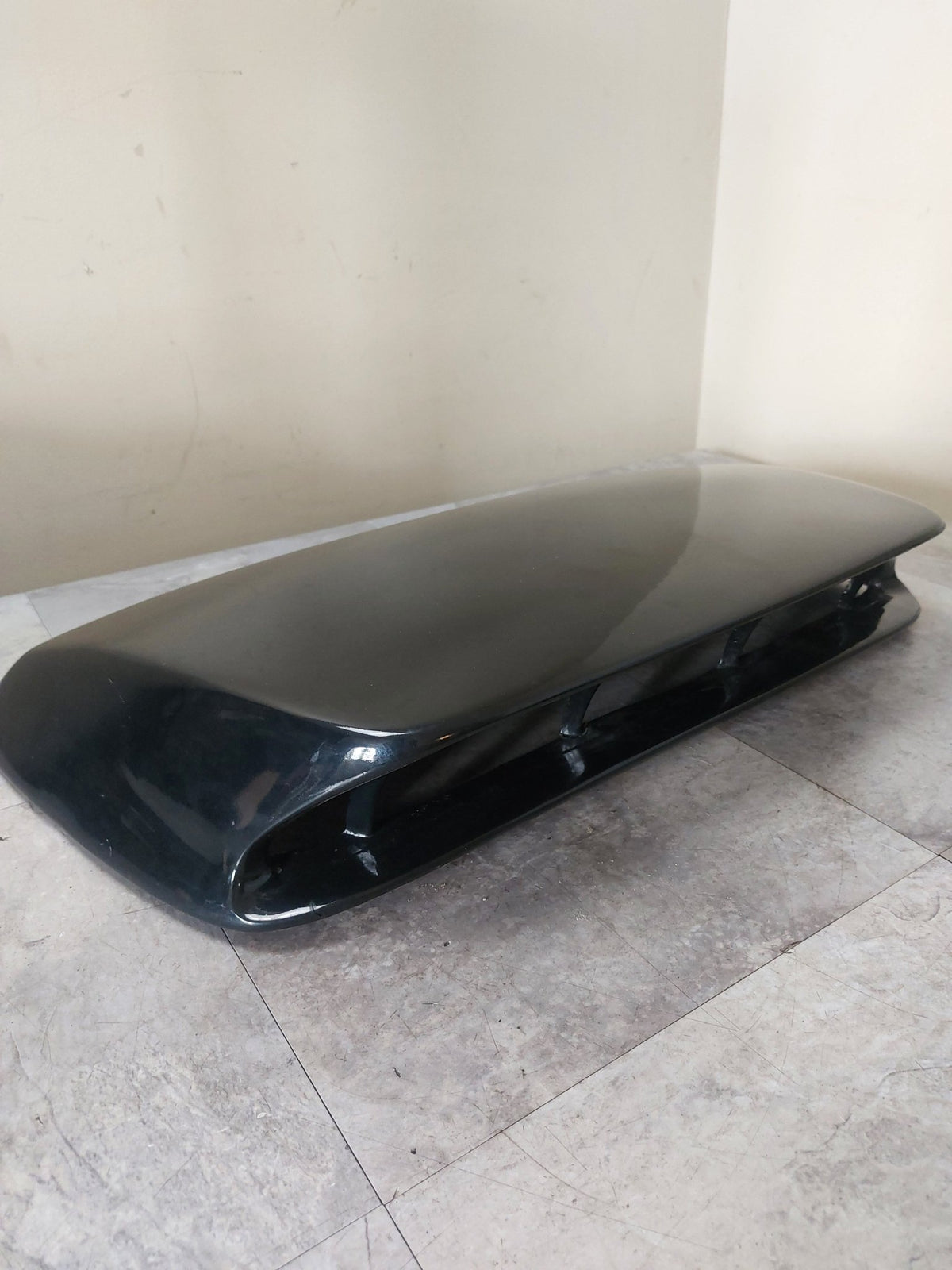 2005-2007 Subaru WRX STi Aftermarket Hood Scoop Painted Black Kakumei
