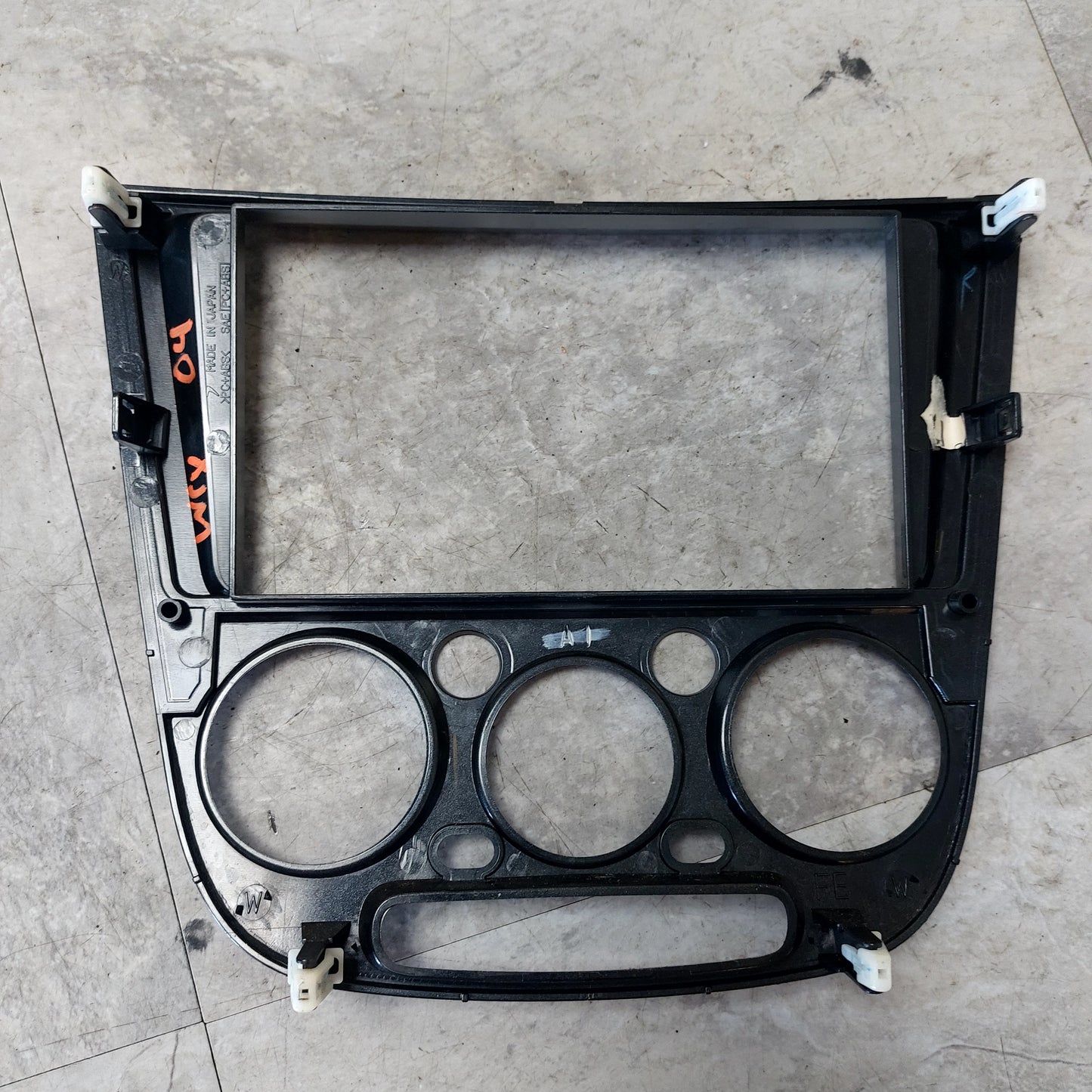 OEM 2002-2005 Subaru Impreza WRX Dash Radio Climate Control Trim Bezel