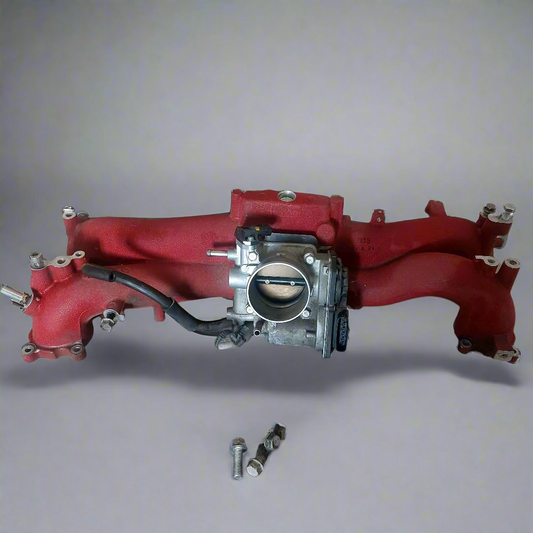 OEM 2008-2014 Subaru Impreza WRX STI Intake Manifold Assembly 14001AB970 w/ Throttle Body