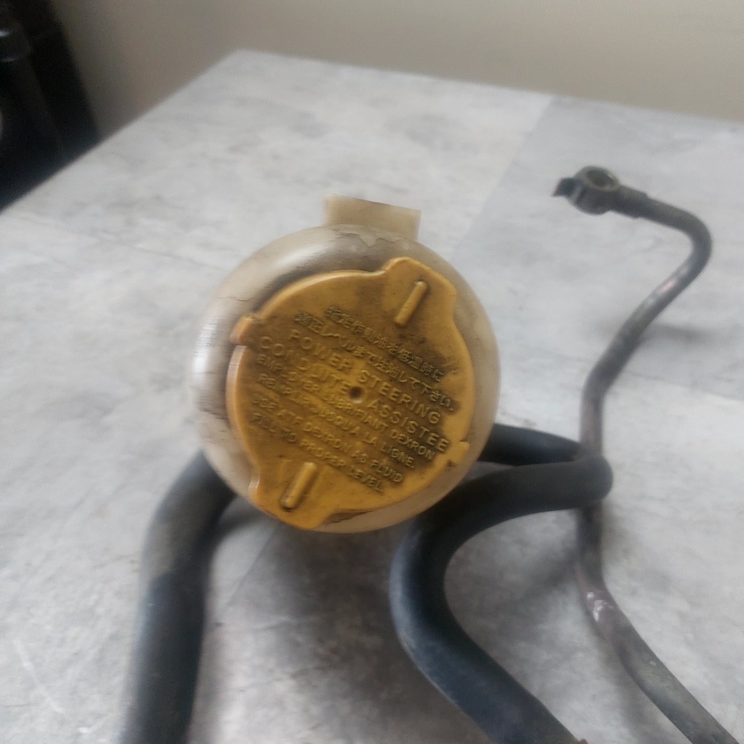 OEM 2002-2007 Subaru Impreza WRX STi Power Steering Reservoir Assembly w/ Lines