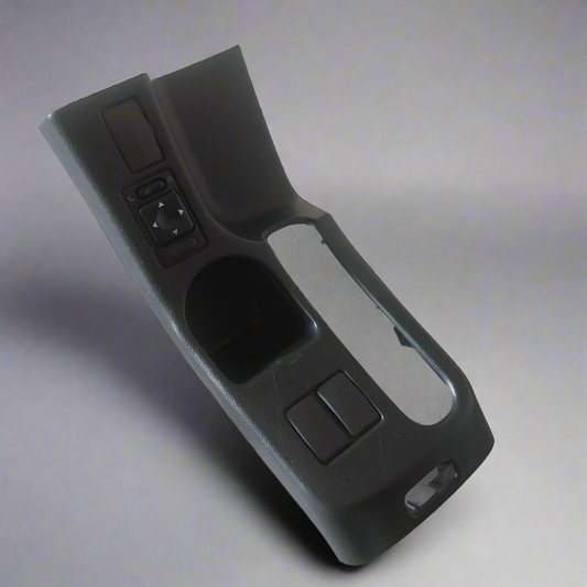 OEM 2002-2004 Subaru Impreza WRX Center Console Cup Holder E Brake Trim w Window Switch