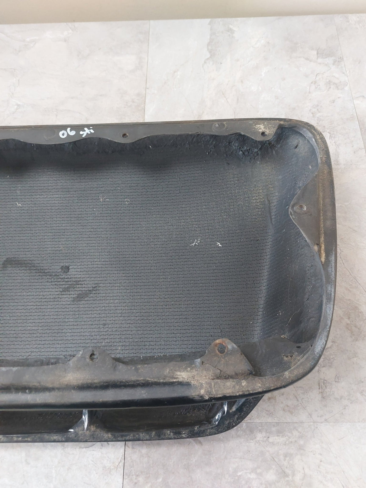 2005-2007 Subaru WRX STi Aftermarket Hood Scoop Painted Black Kakumei