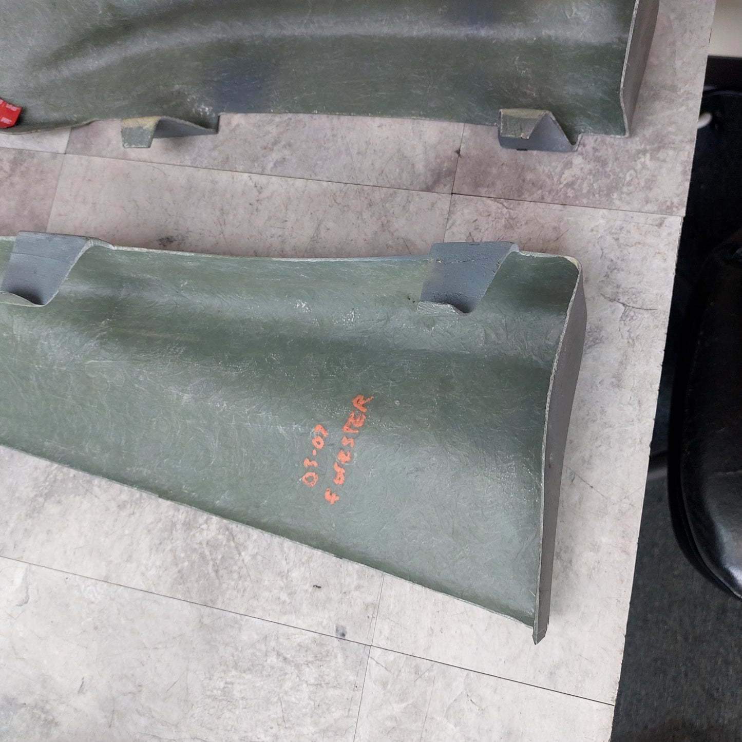 OEM 2003-2007 Subaru Forester Rear Spats Pair