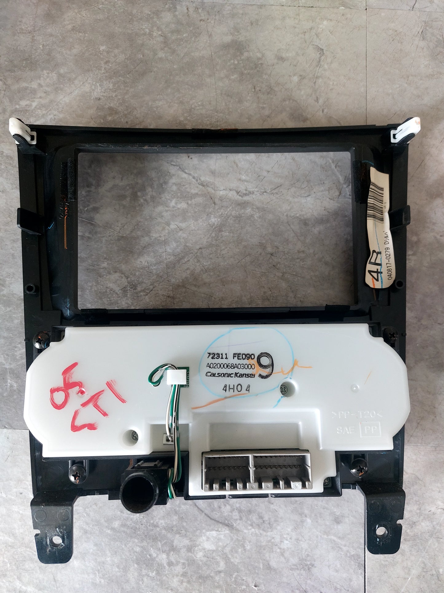 2005-2007 Subaru Impreza WRX STi OEM Climate Control w Trim