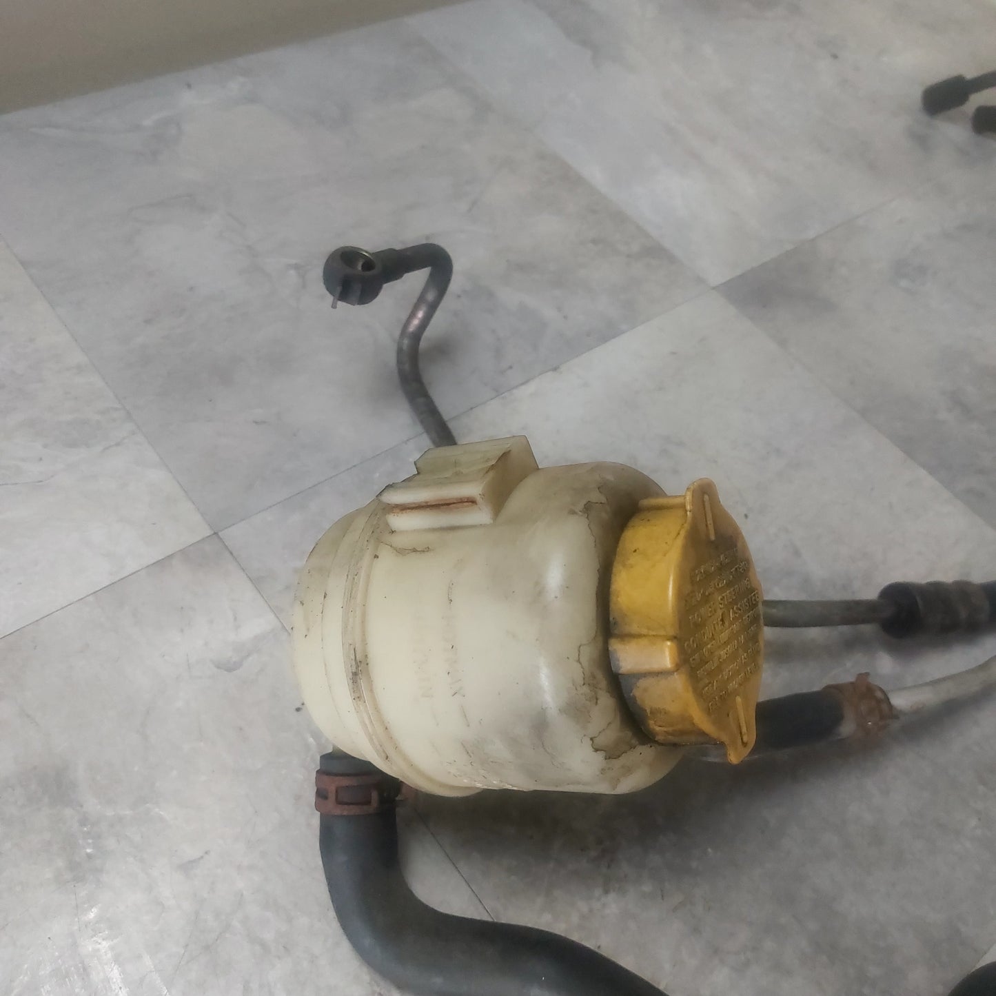 OEM 2002-2007 Subaru Impreza WRX STi Power Steering Reservoir Assembly w/ Lines