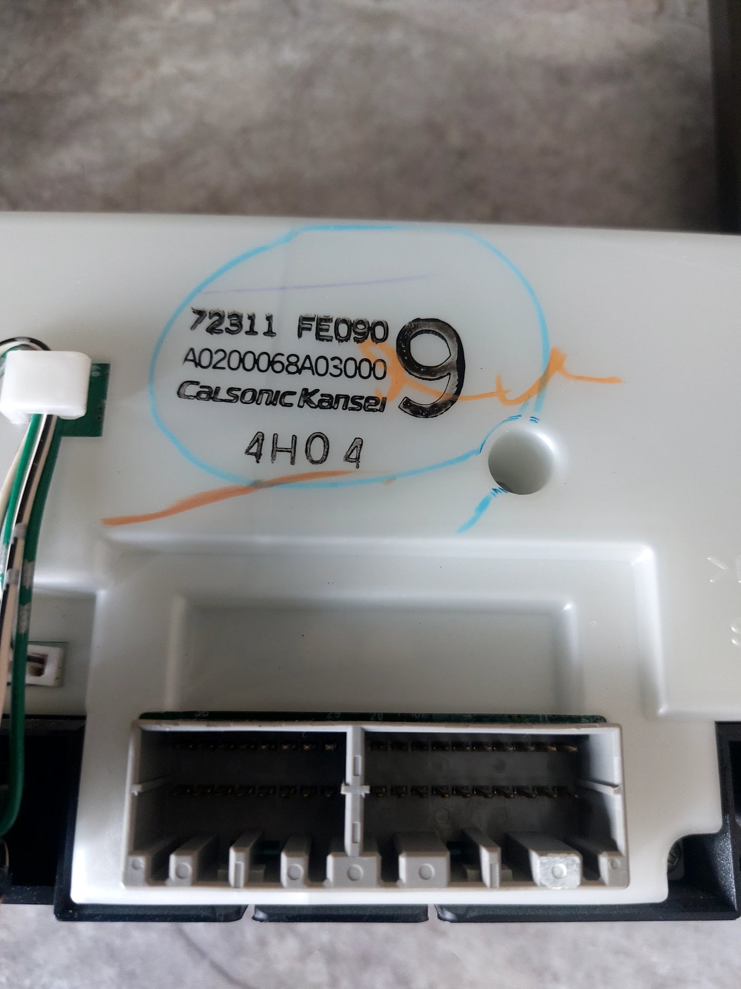 2005-2007 Subaru Impreza WRX STi OEM Climate Control w Trim