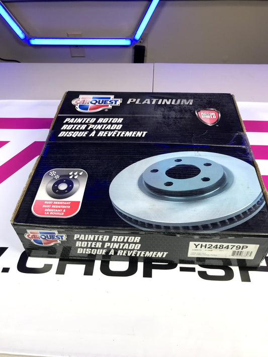 CarQuest Platinum Painted Brake Rotor Rear YH248479P