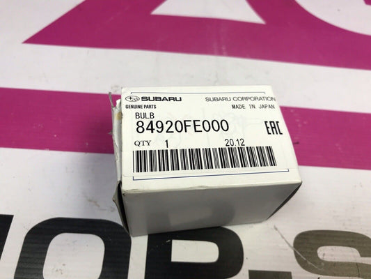 OEM Genuine Subaru Brake/Courtesy/Headlight/Parking Bulb 84920FE000 01-17