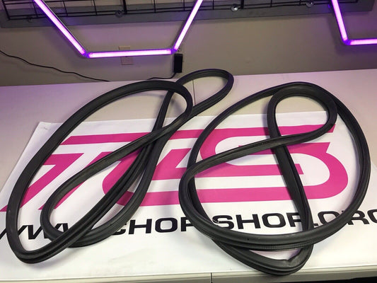 OEM Rear Door Weatherstrip Set 10-14 Subaru Legacy 63572AJ01BVH 63572AJ02BVH